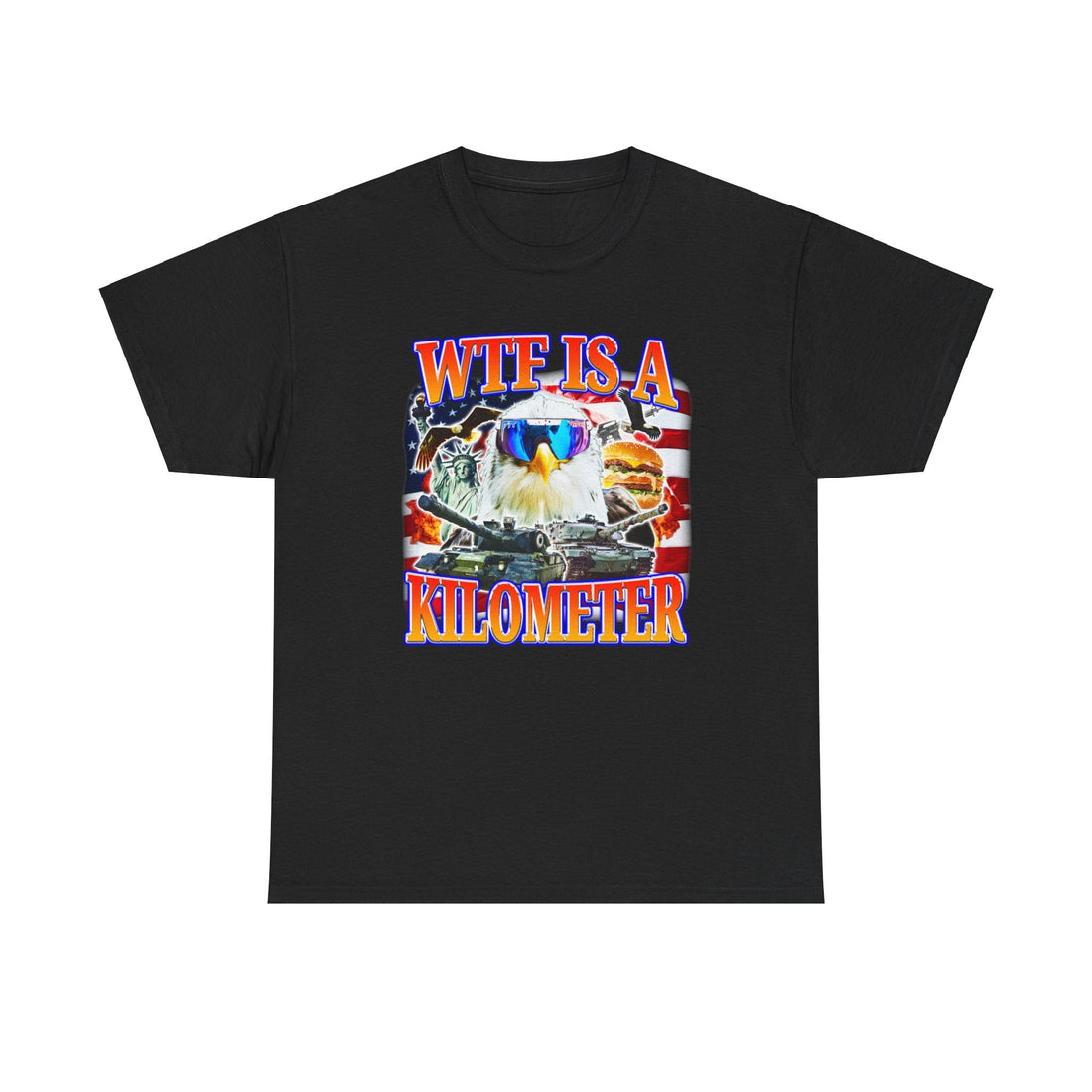 WTF IS A KILOMETER USA SHIRT