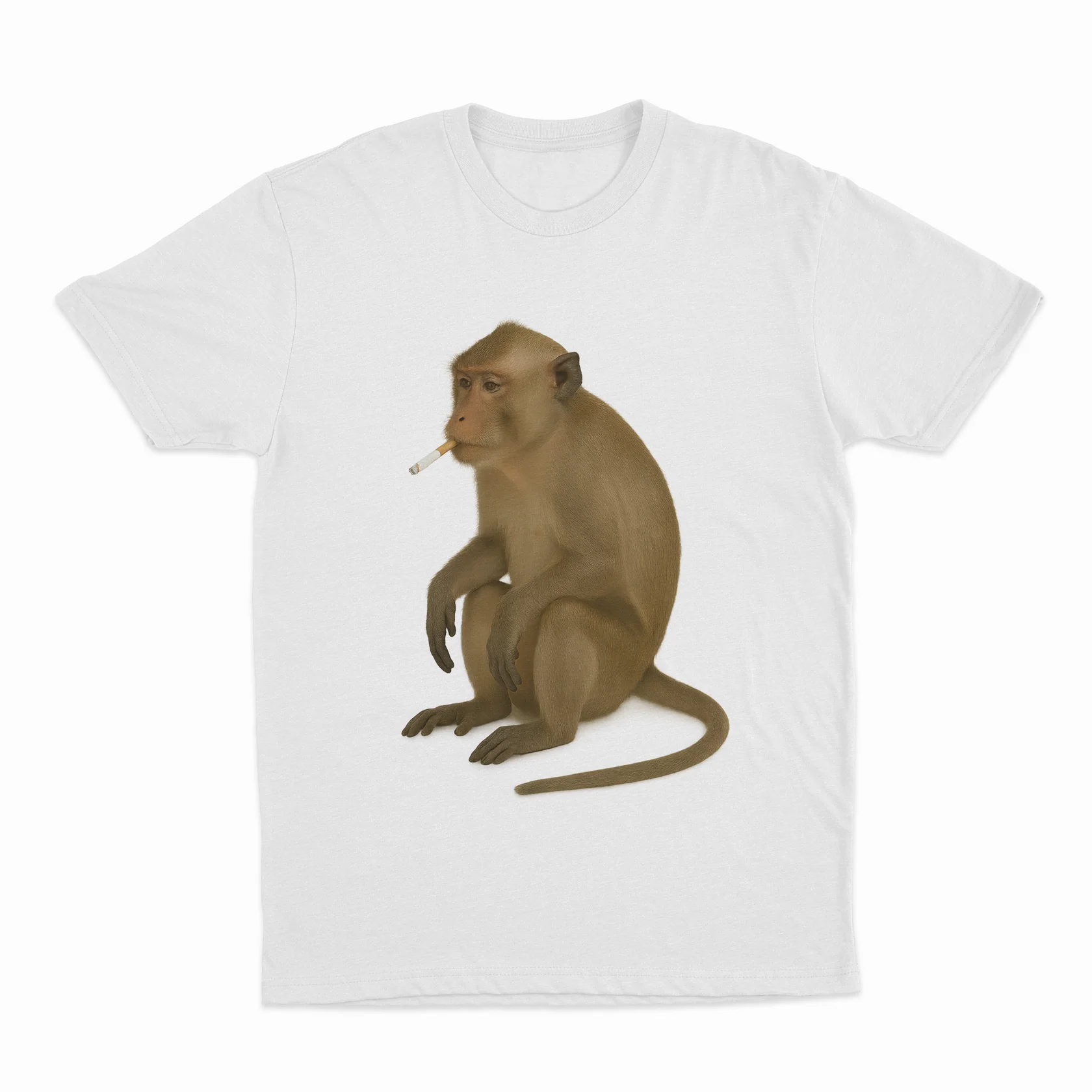 Monkey Smoking Cigarette T-Shirt